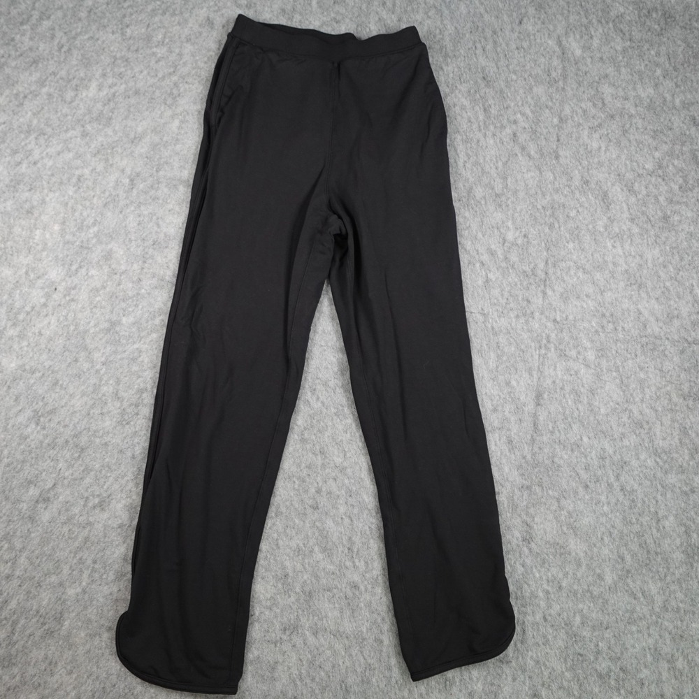 Lululemon Pant Womens 2 Black Every Moment Straight Leg Ankle Athleisure Pull On